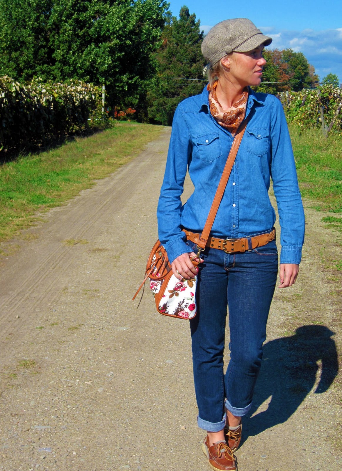 Pop! of Style Pageboy Hat