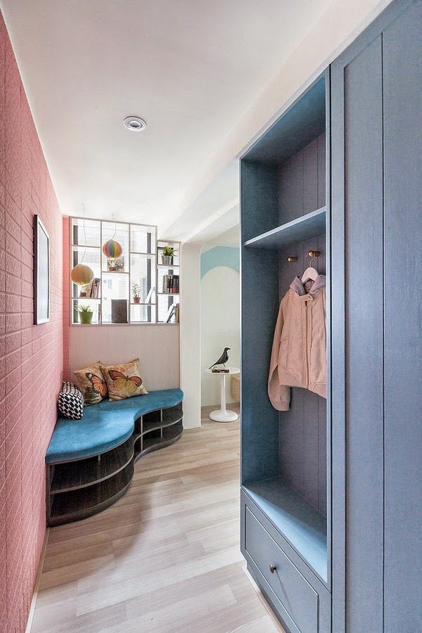 Charming apartment with pastel colors