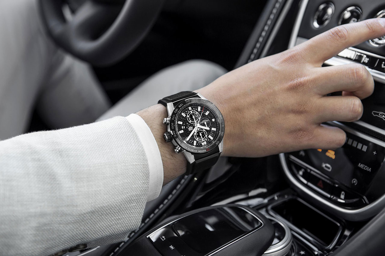 Technical Beauty at Boxfox1: TAG Heuer Carrera Calibre Heuer 01 Aston Martin Special Edition Watch