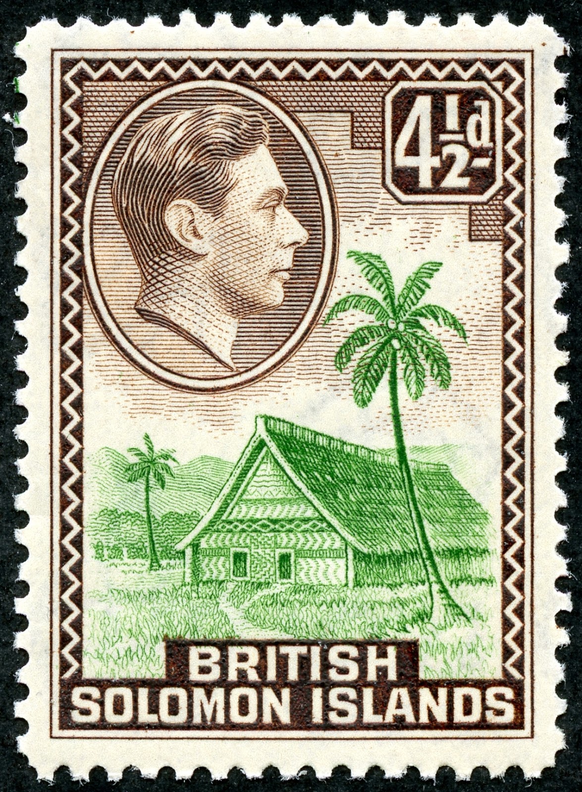 Big Blue 18401940 British Solomon Islands a closer look