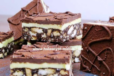 طريقة عمل كيكة الشوكولاتة الباردة أطيب طبخة