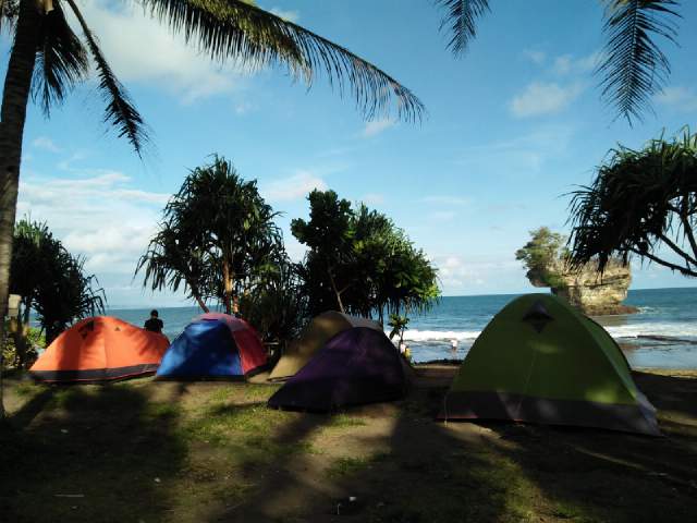 Camping together Pantai Selatbaru