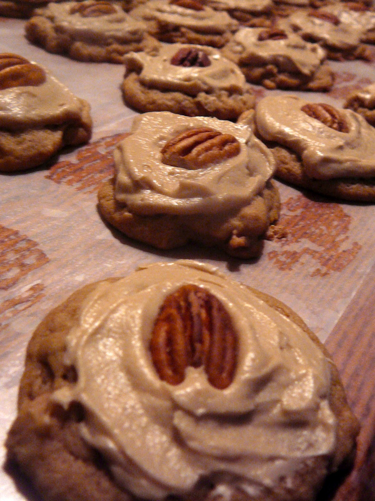 The Hidden Pantry Maple Pecan Yummies (A Frosted Drop Cookie)