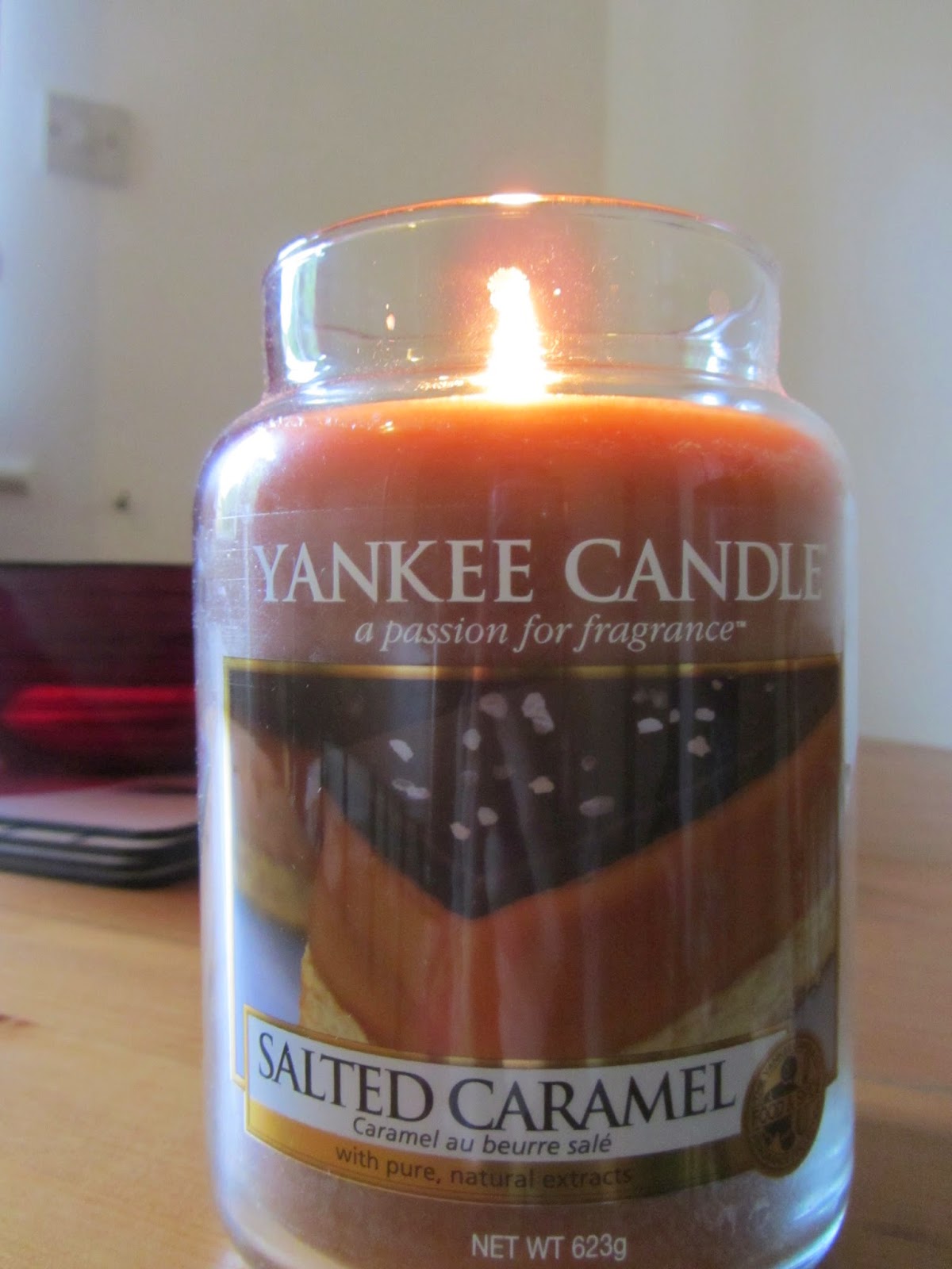 What Laura Loves Today Yankee Candle Salted Caramel A short but
