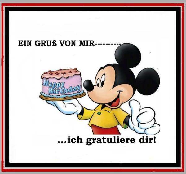 Ein gruß von mir&hellip; ich gratuliere dir! - ツ GeburtstagsBilder