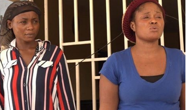 ghana - Two Nigerian Ladies Arrested For Forcing Girls Into Prostitution In Ghana Untitled