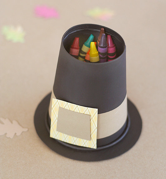 Kids Craft Idea To Label Cups Thanksgiving Kids Craft Idea To Label Cups Thanksgiving