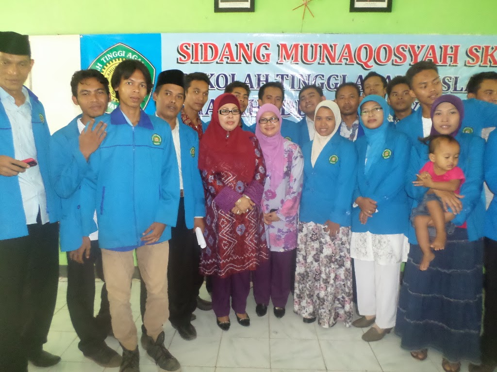 kenangan Sidang Munaqosah SKRIPSI STAISA JAKARTA ENO