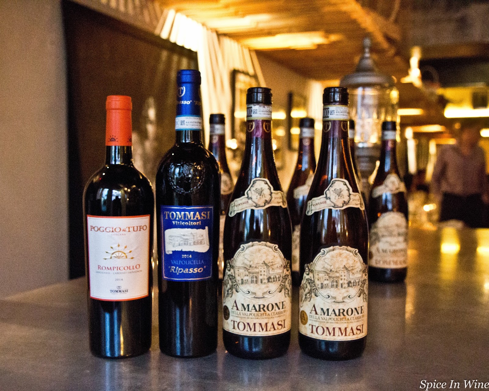spice in wine A Tommasi Wine Dinner in Singapore