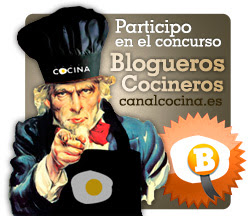 Este blog participa en el concurso de Blogueros Cocineros de Canal Cocina