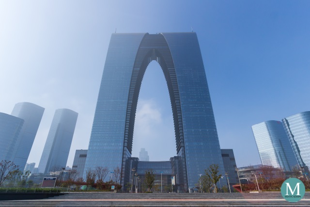 Gate to the East is the tallest building in Suzhou
