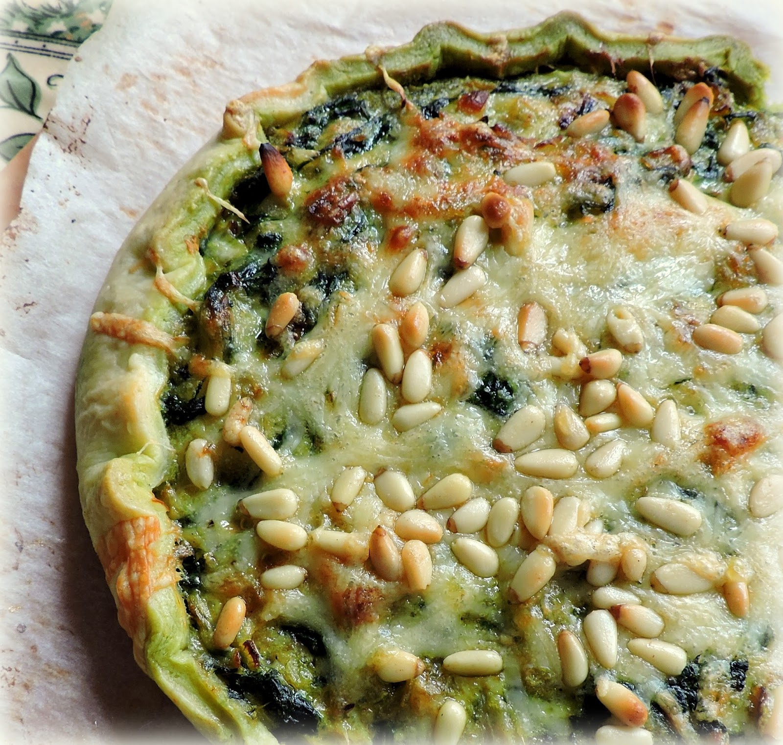 Spinach and Gruyere Tart The English Kitchen