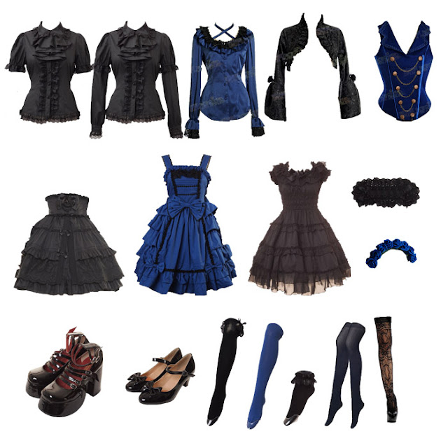 Roli's Ramblings: A Complete Gothic Lolita Wardrobe for Under $500.
