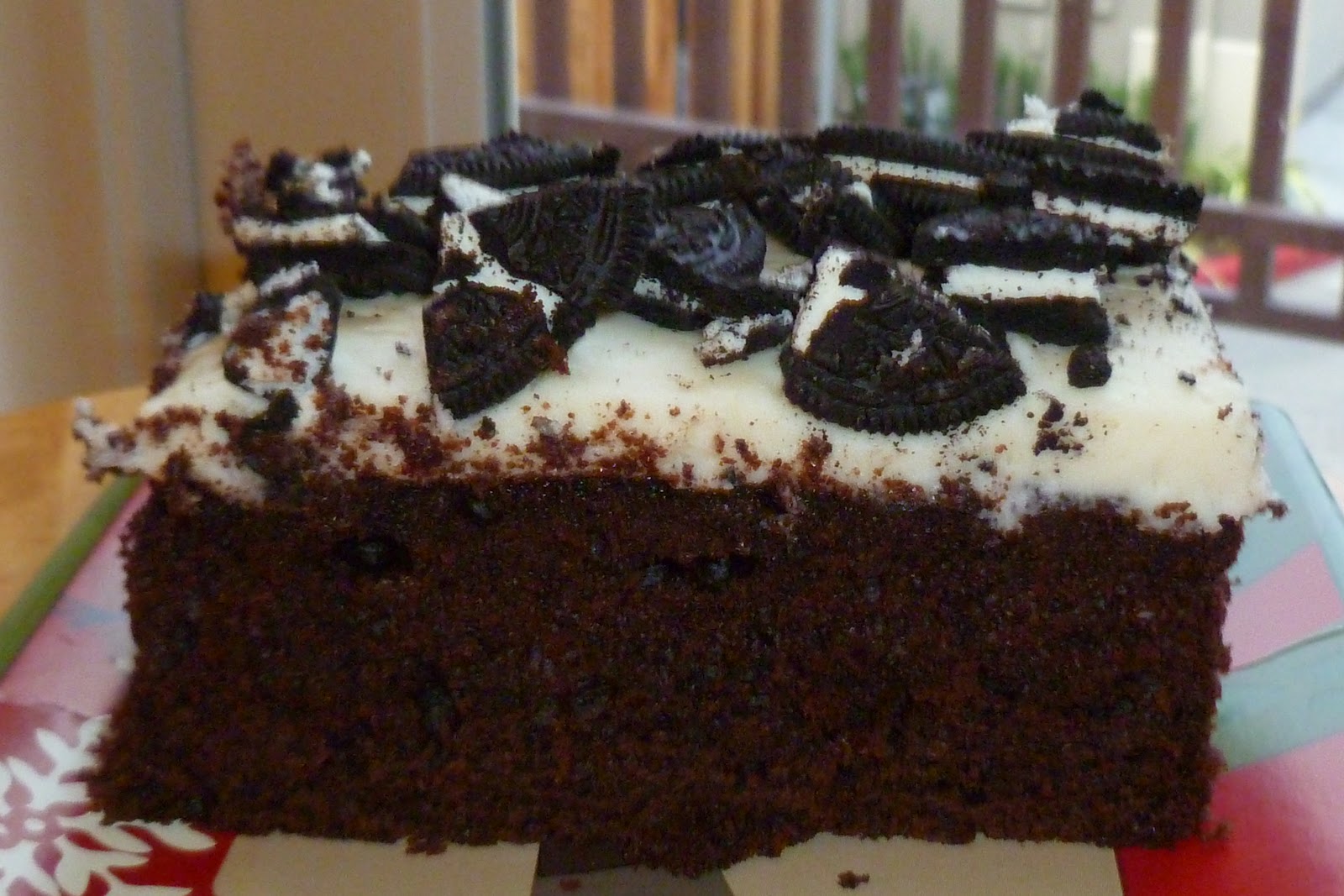 The Pastry Chef's Baking OreoTopped Chocolate Fudge Cake