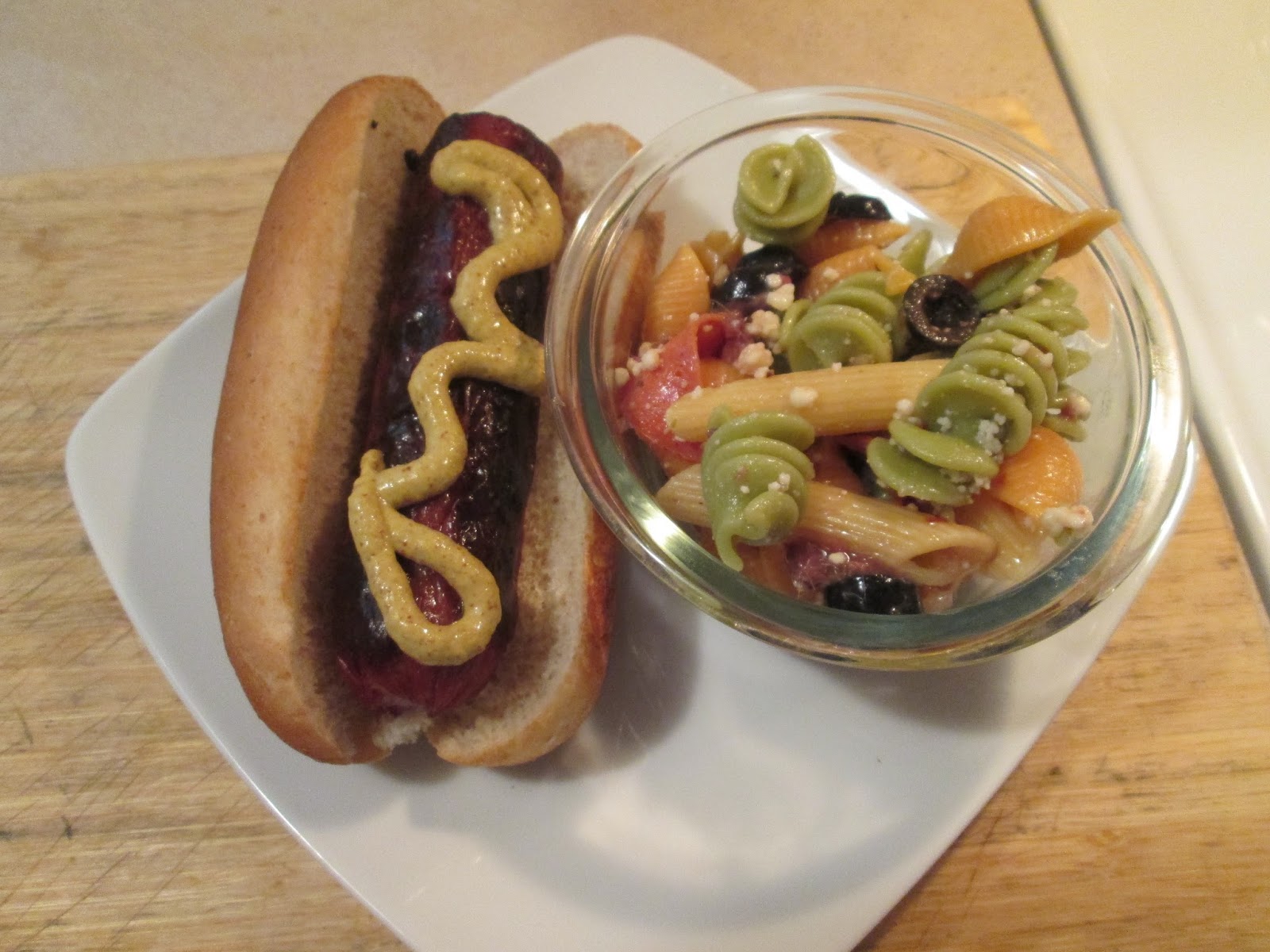 Diab2Cook Smoked Turkey Sausage w/ Italian Pasta Salad