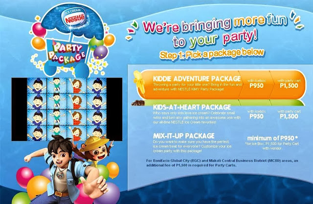 Nestle Ice Cream Party Package