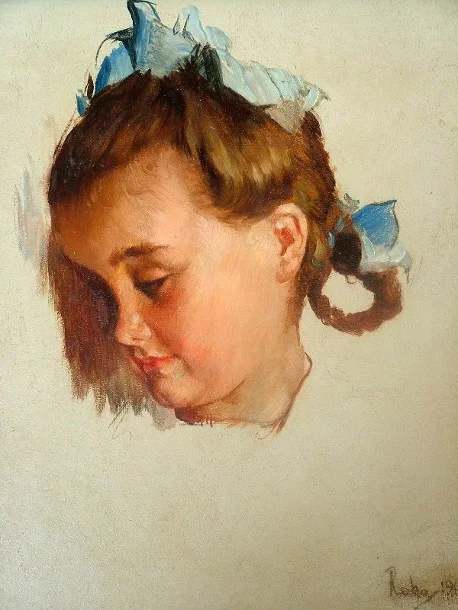 Charles Roka 1912-1999 | Hungarian-born Norwegian painter | Vintage portrait Charles Roka 1912-1999 | Hungarian-born Norwegian painter | Vintage portrait