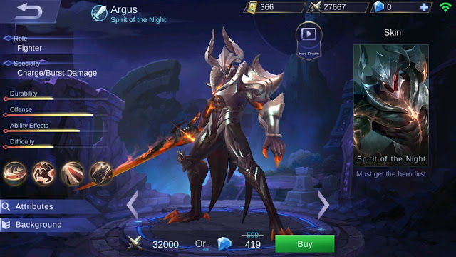Argus Mobile Legend