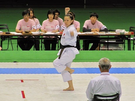 Карта ганкаку каратэ