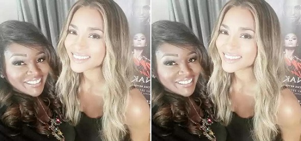 Toolz & Ciara Take A Selfie And Nigerians Think Toolz Is More Beautiful