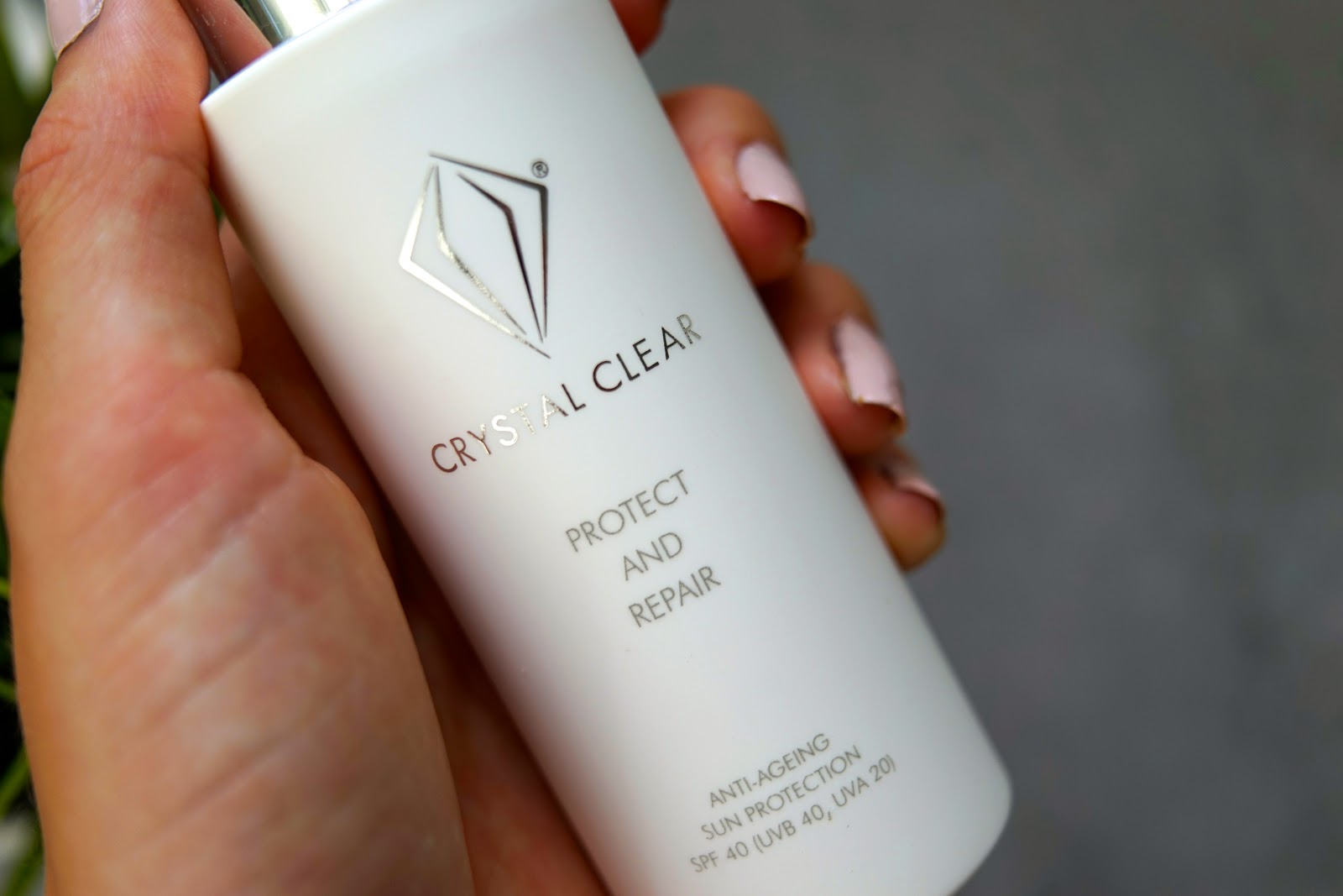 crystal clear protect and repair anti-aging sun protection