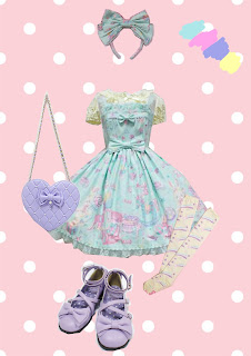 Angelic pretty lolita fashion kawaii mintyfrills