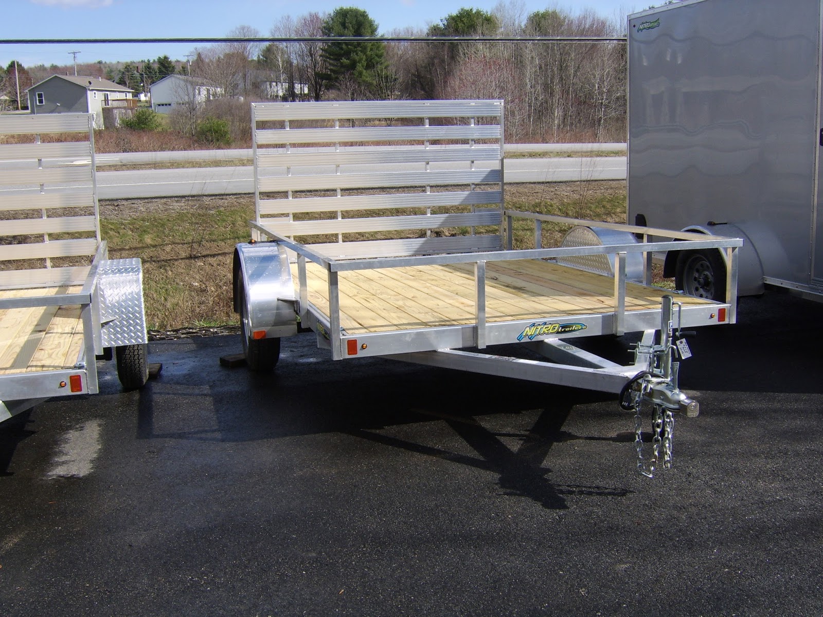 Michaud's Auburn Nitro Aluminum Utility Trailer