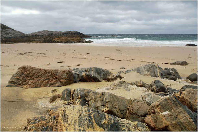 Clabbach beach Coll Scotland
