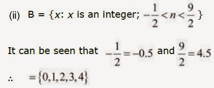  Ncert Solutions of Class XI Maths 1.1