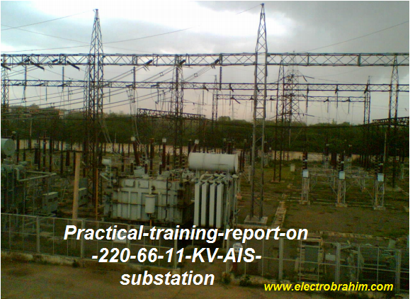 Practical Training Report On 220 66 11 Kv Ais Substation