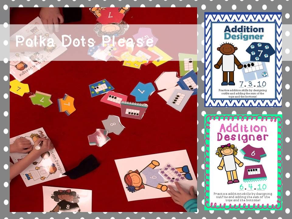 How to WORKOUT in math Polka Dots Please