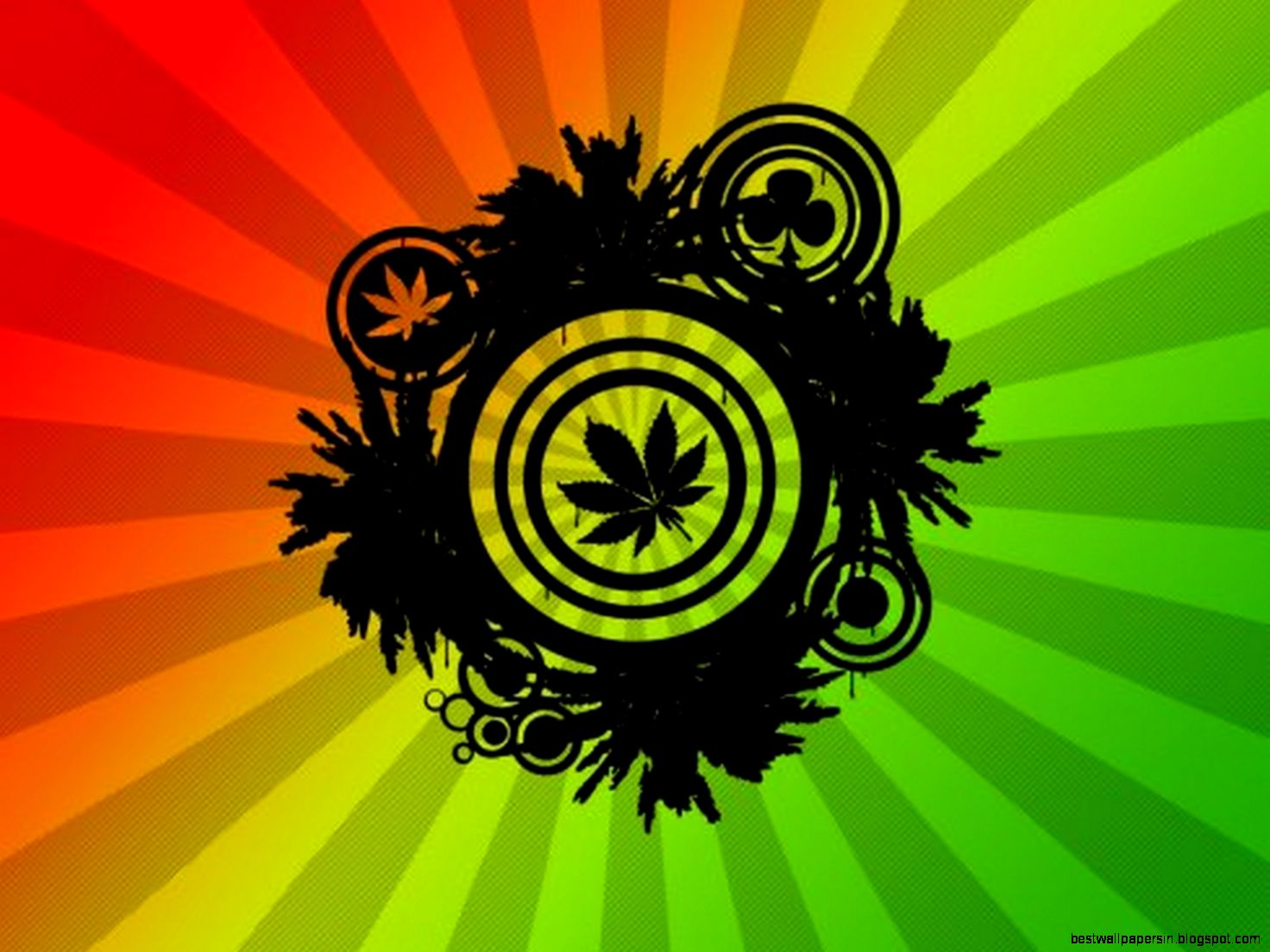 Psychedelic Weed Art