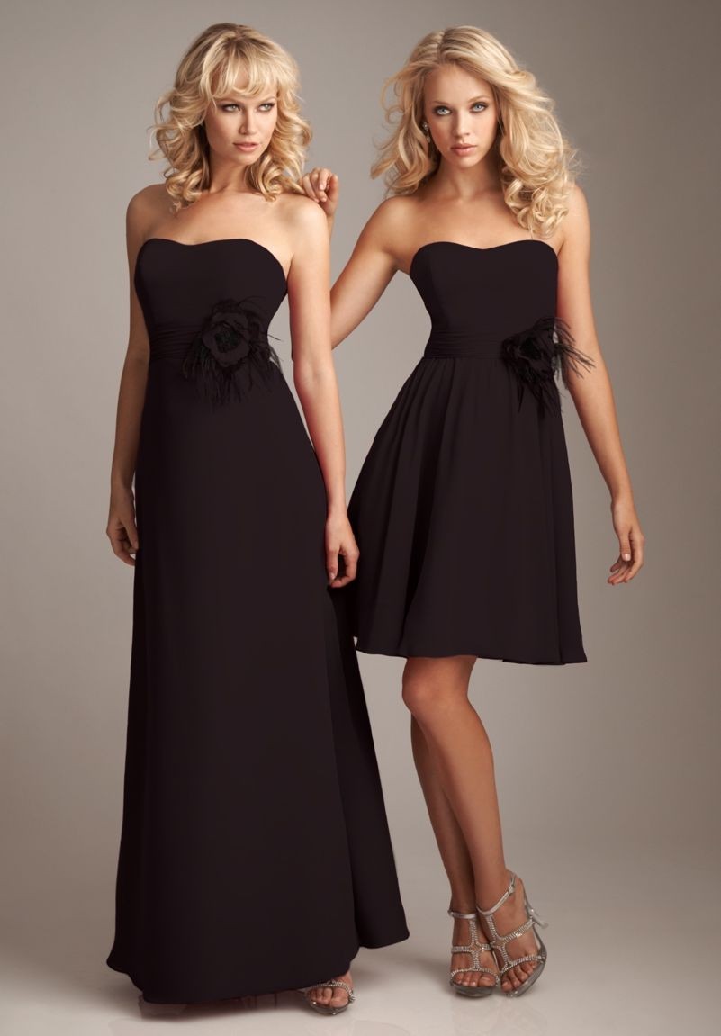 WhiteAzalea Simple Dresses Are you Fond of Black Bridesmaid Dresses?