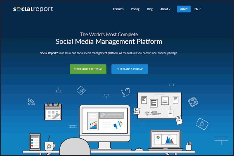 Social Report empowers your social media