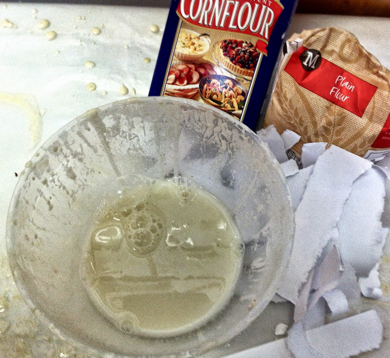 Hilary Bravo April 2014 speeding up the drying process for papiermache.