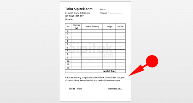 Cara Membuat Kwitansi Cara Membuat Kwitansi