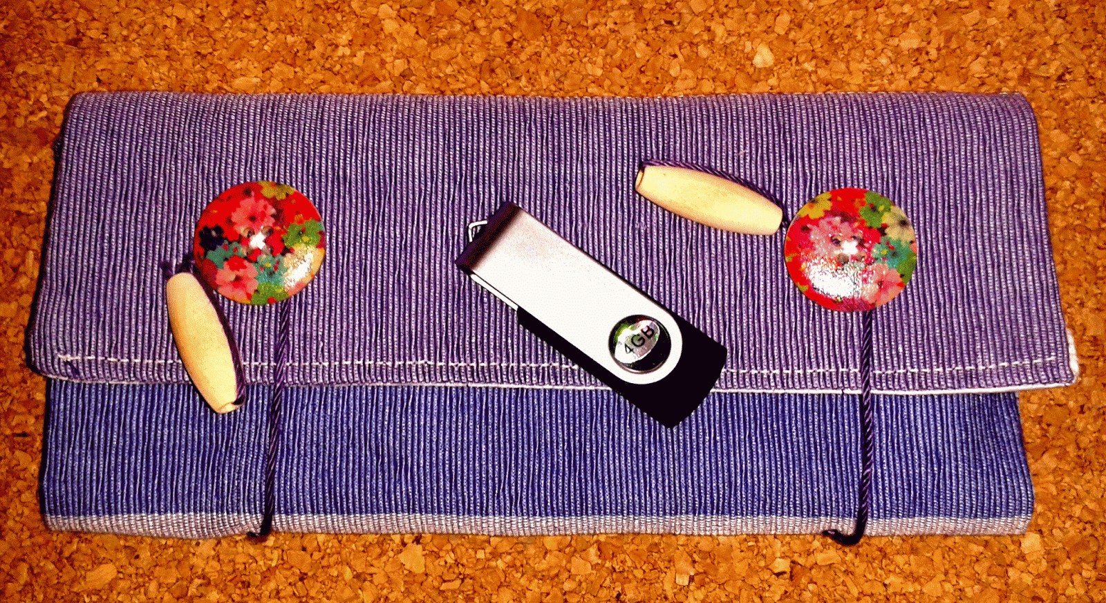 BushcraftZ DIY USB thumb drive storage case.