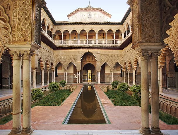 Interior del Alcázar de Sevilla