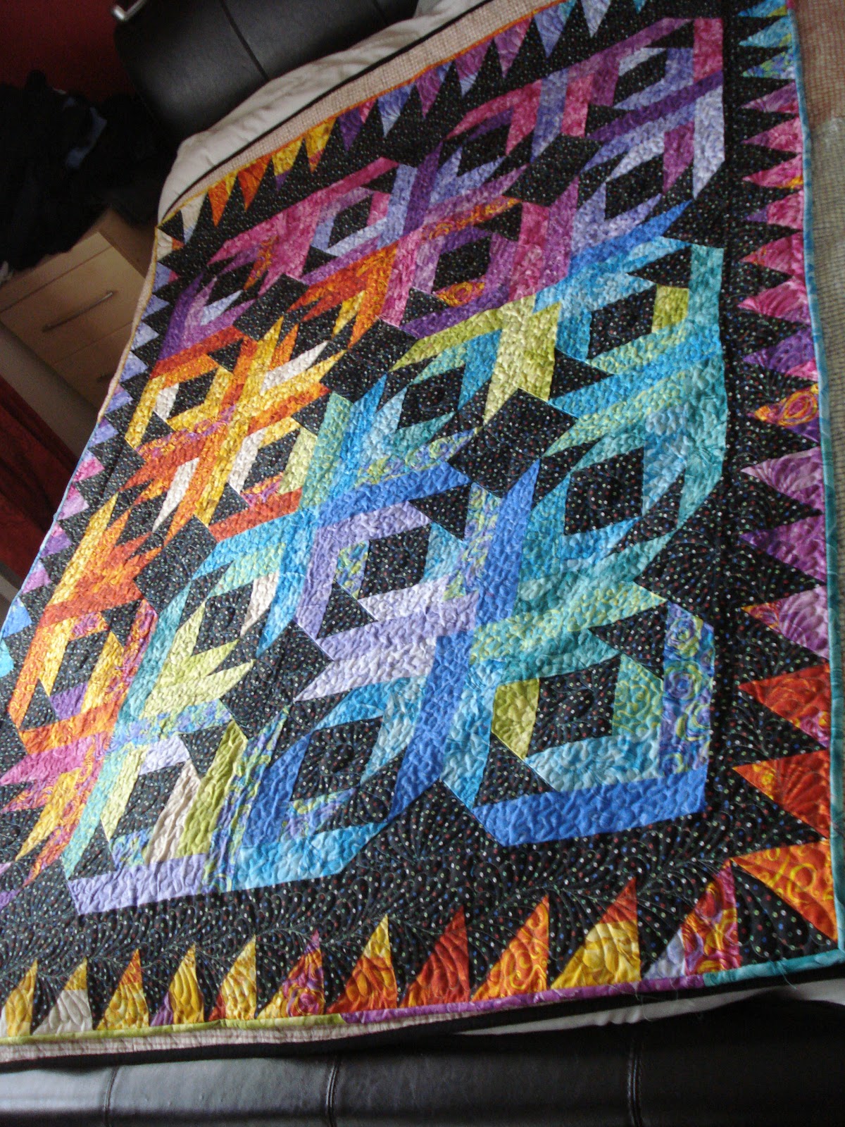 The Nifty Stitcher Pineapple Blossom Quilt