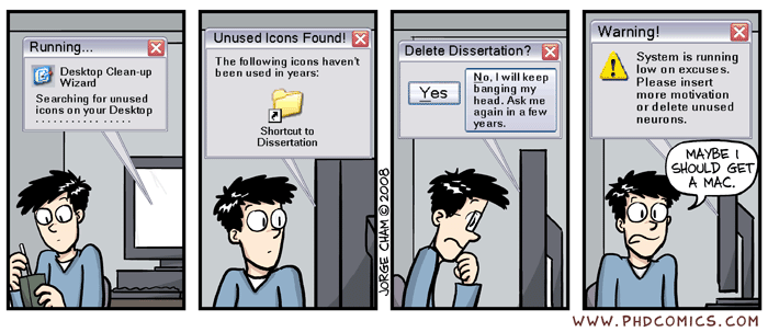 student does dissertation in 2 days