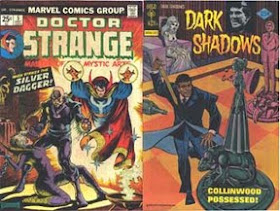 Dr. Strange 5 and Dark Shadows 34 covers