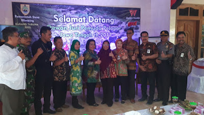KUNJUNGAN LAPANGAN TIM PENILAI PEMUDA PELOPOR DI DS. BIMBING KEC. SAMBIREJO