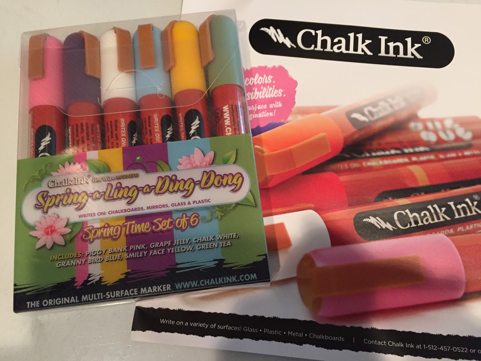 Love Living at Home Review Chalk Ink markers