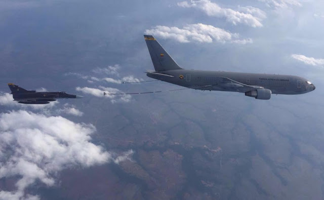 KC-767 jupiter kfir fuerza aerea colombiana