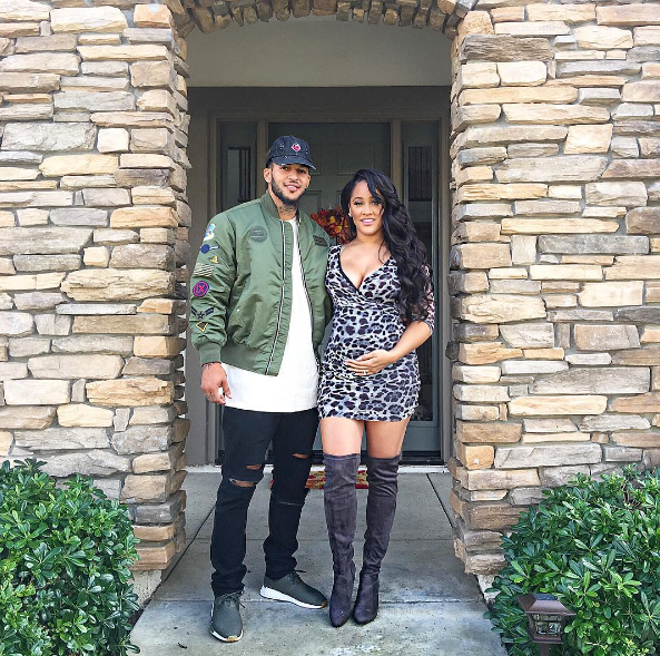 Entertainment/sports/news/ Natalie Nunn shows off growing baby bump