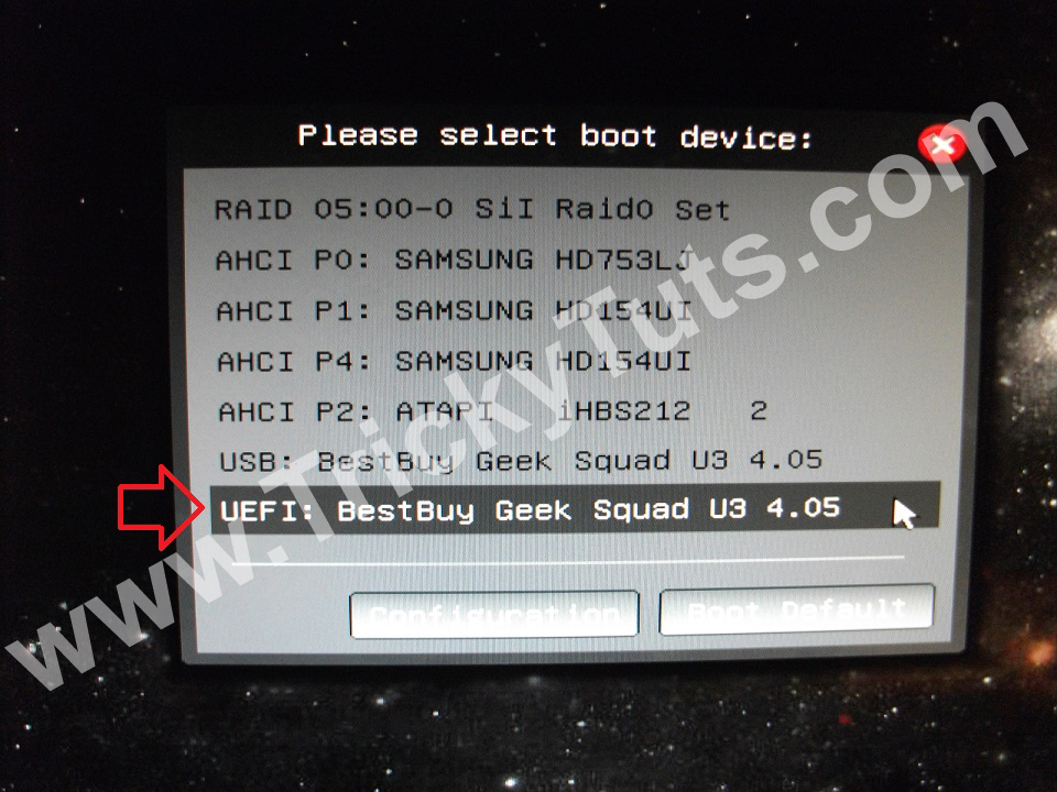 Tricky Tuts How to Create a Bootable UEFI USB Flash Drive for