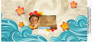 Moana Baby: Free Printable Candy Bar Labels. Moana Baby Free Printable Candy Bar Labels.