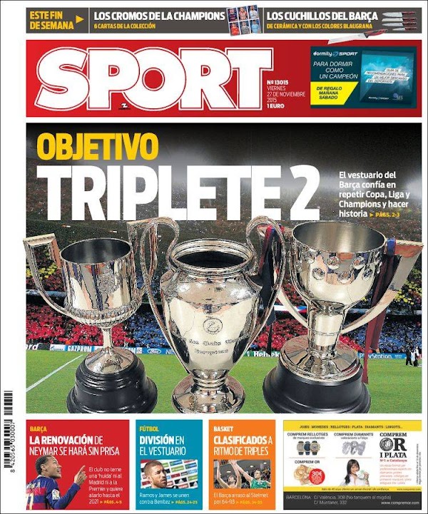 FC Barcelona, Sport: "Objetivo triplete 2"