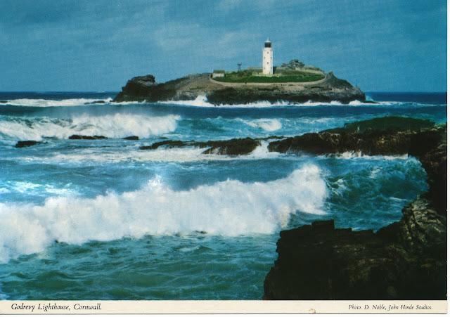 Godrevy lighthouse, St Ives, Cornwall