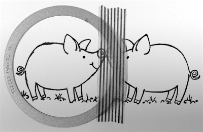 Glücksschweinchen | papiertier Indina | Stampin' Up! | This Little Piggy | Hochzeit | Wedding
